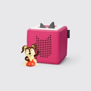 Tonies Toniebox Playtime Puppy Starter Set in Pink - plus 4 extra tones